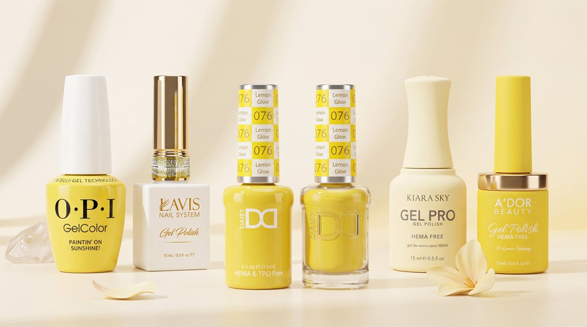 HEMA-Free & TPO-Free Color Yellow - DTK Nail Supply