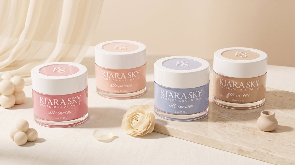 KIARASKY ALL IN ONE ACRYLIC COLOR POWDER - DTK Nail Supply