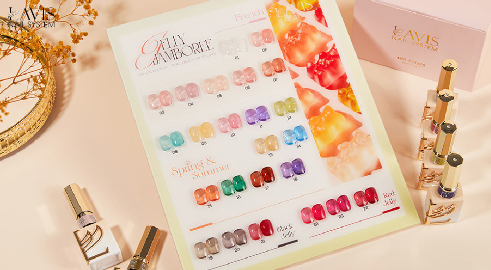 LAVIS C01 Jelly Jamboree Collection - DTK Nail Supply