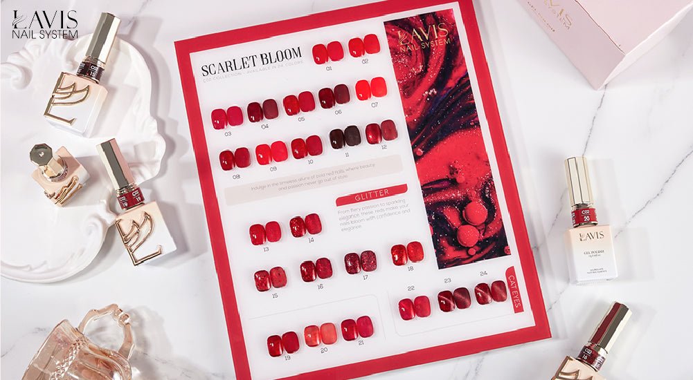 LAVIS C02 SCARLET BLOOM COLLECTION - DTK Nail Supply