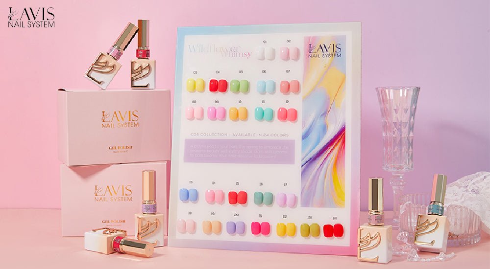 LAVIS C04 Wildflower Whimsy Collection - DTK Nail Supply