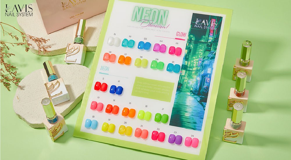 LAVIS C05 Neon Obsession Collection - DTK Nail Supply