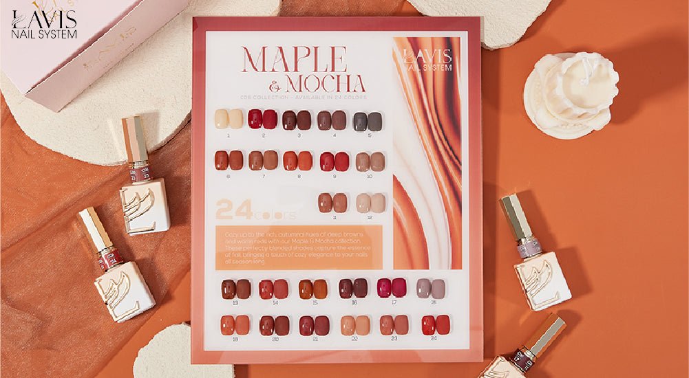 LAVIS C06 Maple & Mocha Collection - DTK Nail Supply