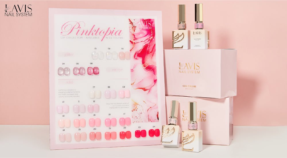 LAVIS C07 Pinktopia Collection - DTK Nail Supply