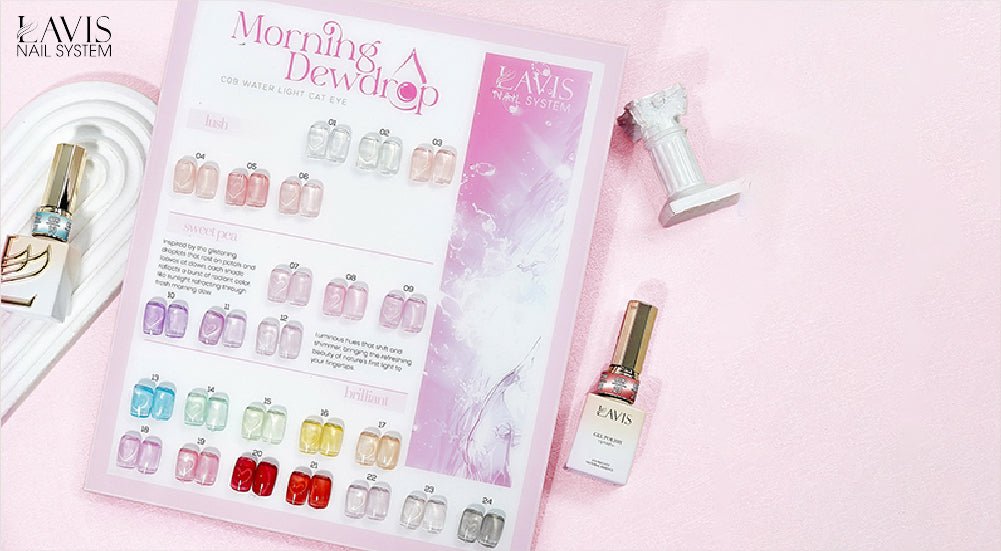 Lavis C09 Morning Dewdrop Collection - DTK Nail Supply