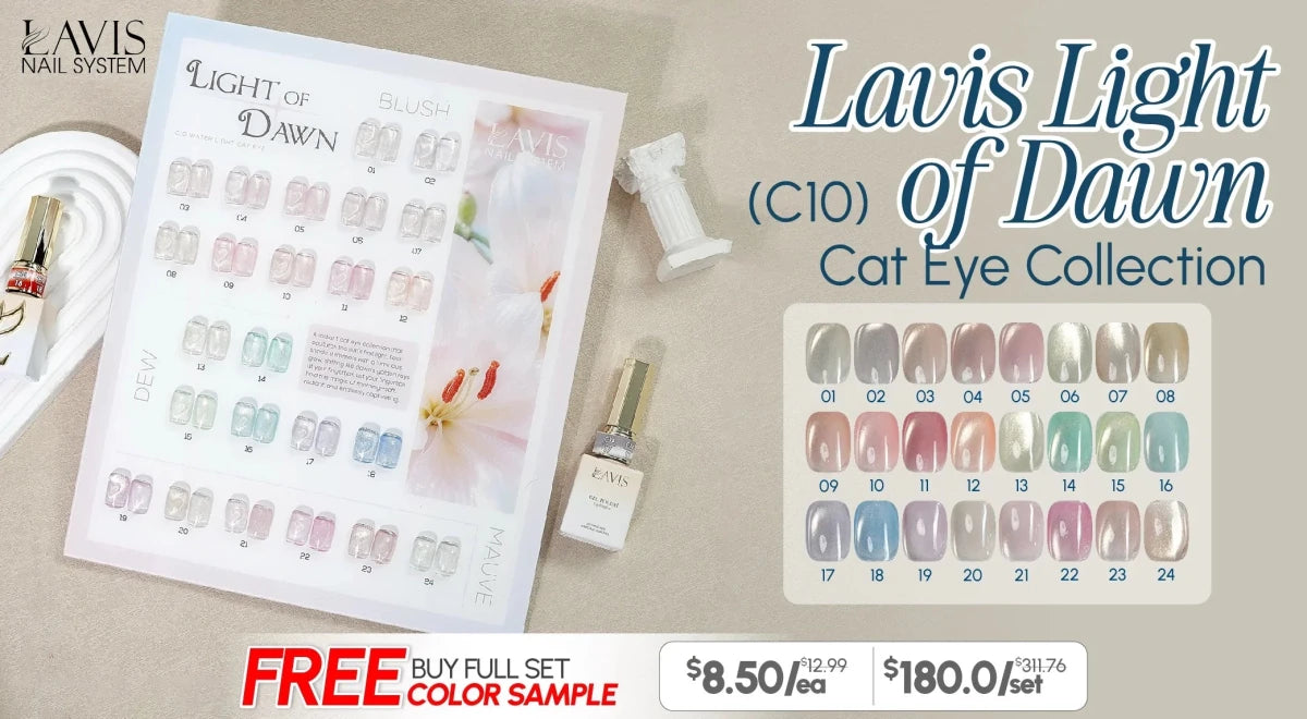LAVIS C10 Light of Dawn Collection - DTK Nail Supply