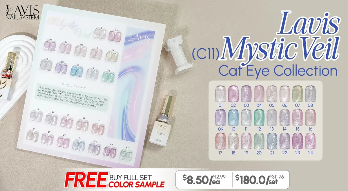 LAVIS C11 Mystic Veil Collection - DTK Nail Supply