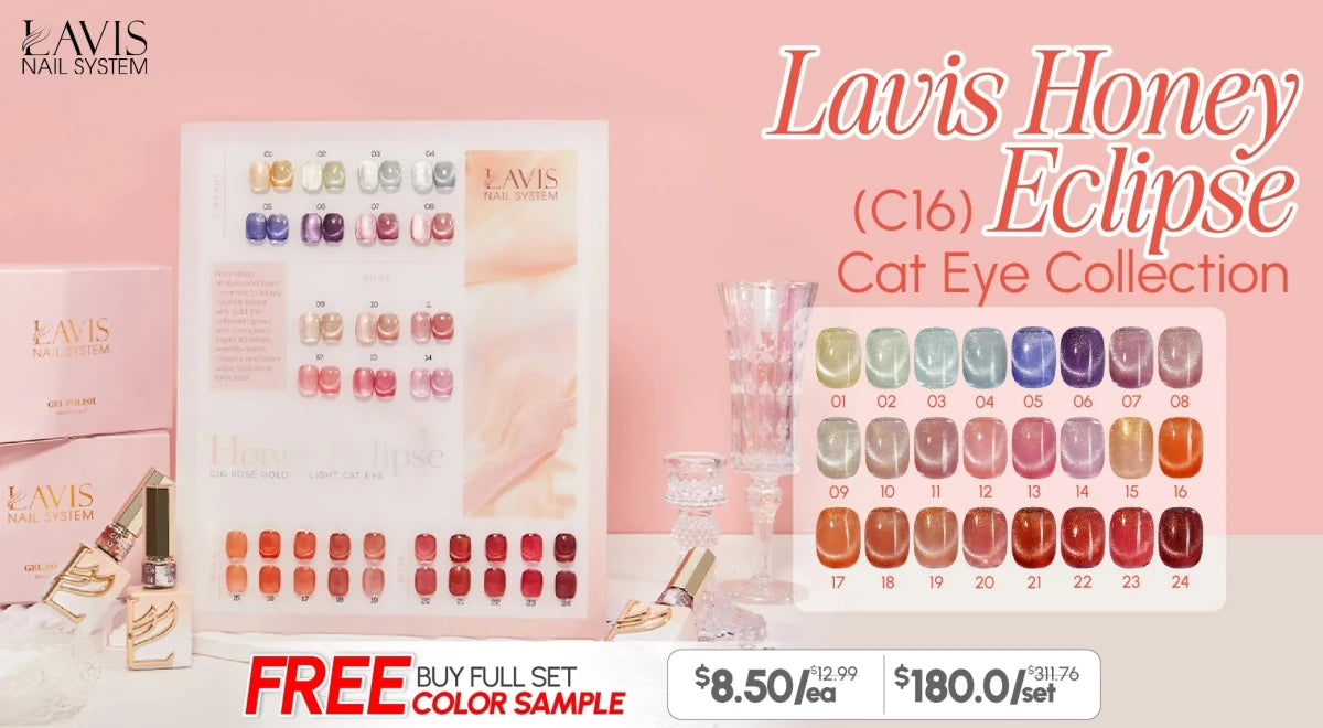 LAVIS C16 Honey Eclipse Collection - DTK Nail Supply
