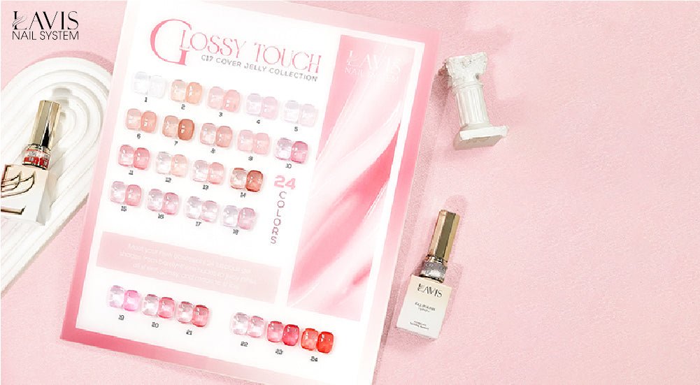 LAVIS C17 Glossy Touch Collection - DTK Nail Supply