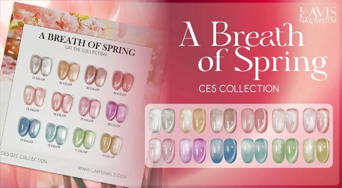 LAVIS Cat Eye CE5 (Ver2) - A Breath Of Spring Collection - DTK Nail Supply