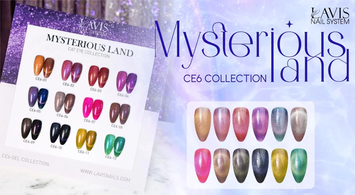 LAVIS Cat Eye CE6 (Ver1) - Mysterious Land Collection - DTK Nail Supply