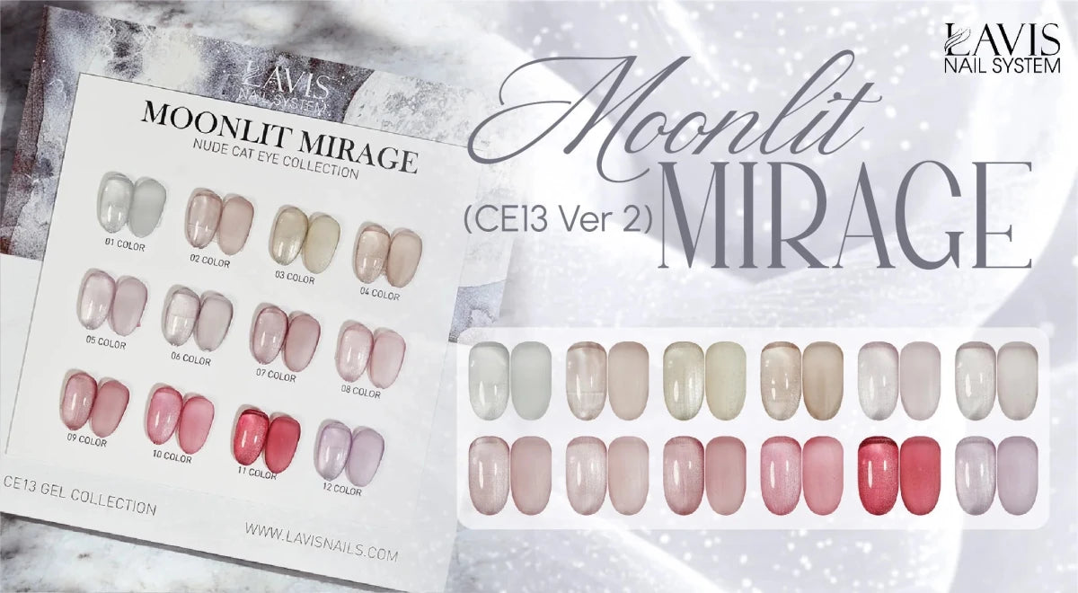 LAVIS Cat Eyes CE13 (Ver2) Moonlit Mirage Collection - DTK Nail Supply