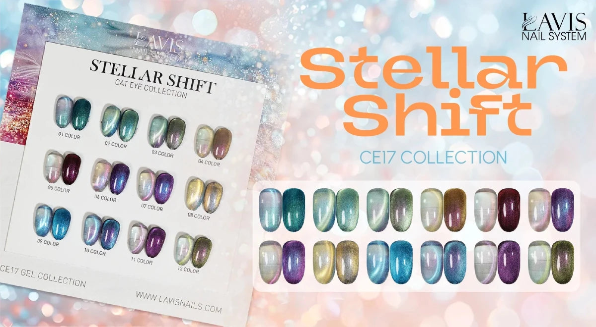 LAVIS Cat Eyes CE17 - Stellar Shift Collection - DTK Nail Supply