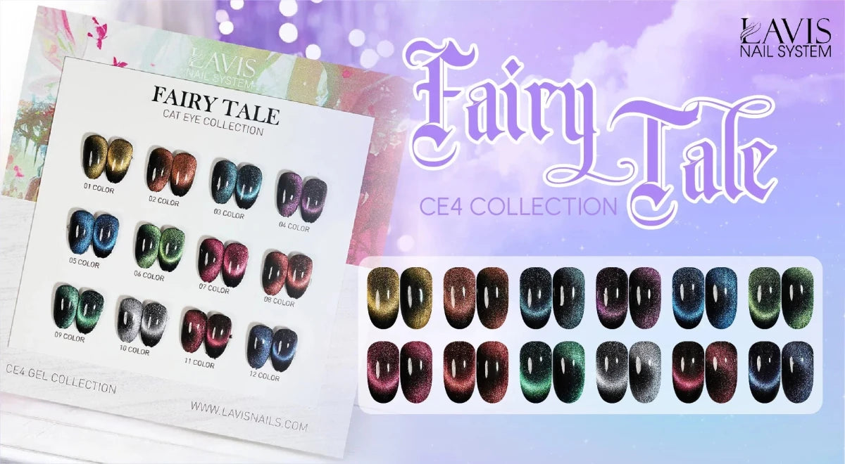 LAVIS Cat Eyes CE4 - Fairy Tale Collection - DTK Nail Supply