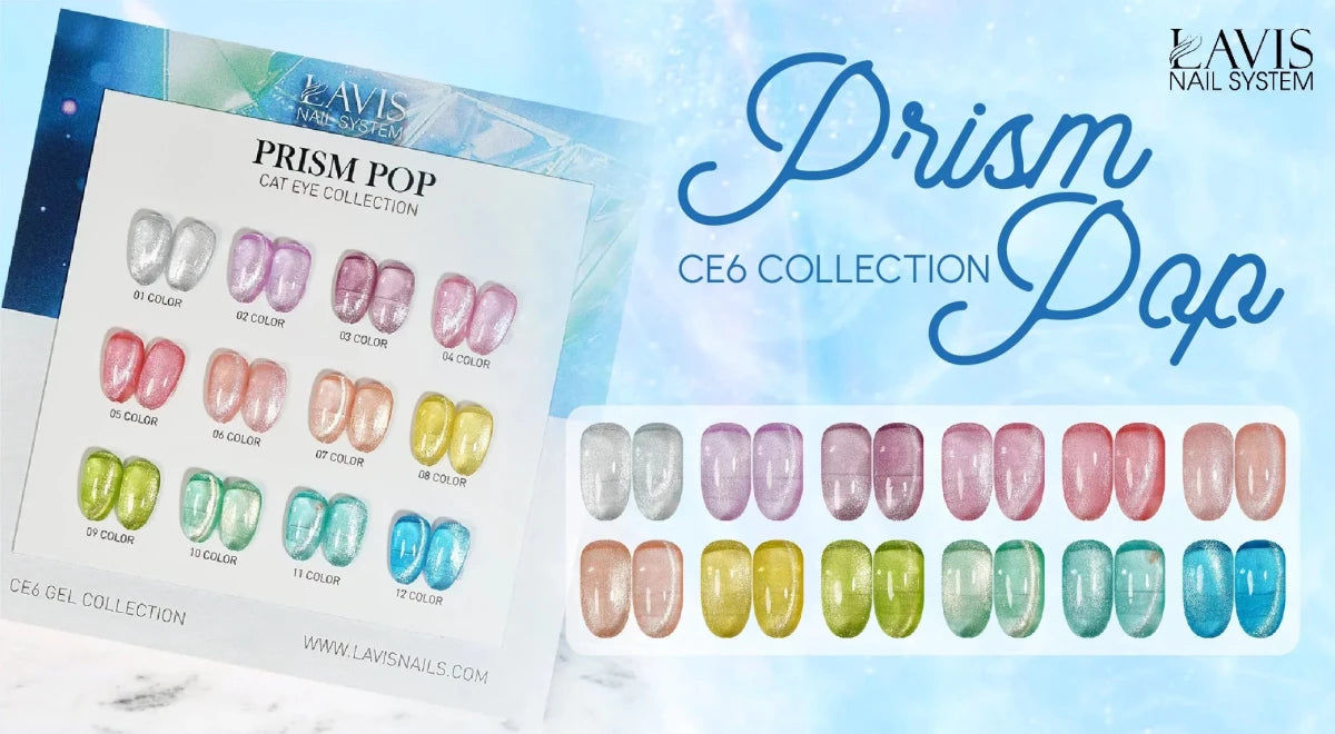 Lavis Cat Eyes CE6 (Ver2)- Prism Pop Collection - DTK Nail Supply