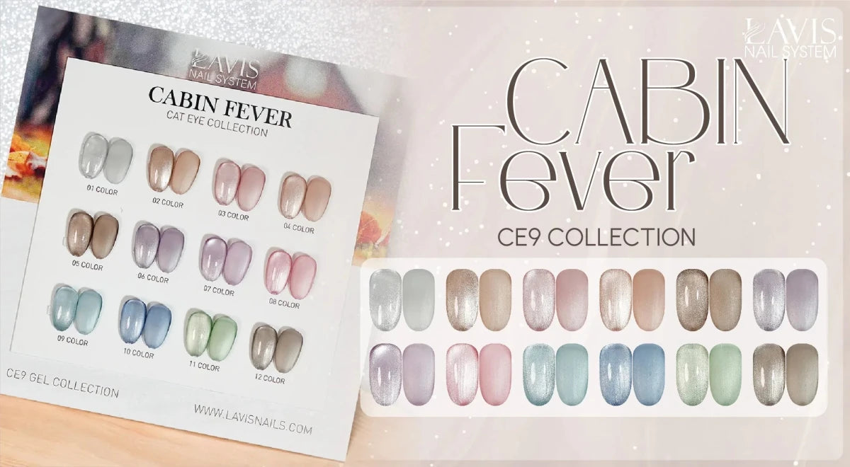 LAVIS Cat Eyes CE9 (Ver2) - Cabin Fever Collection - DTK Nail Supply
