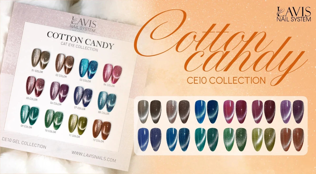 Lavis CE10 (Ver1) - Cotton Candy Collection - DTK Nail Supply