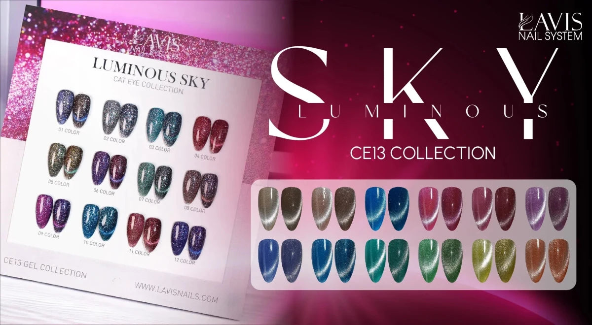 LAVIS CE13 Luminous Sky Collection - DTK Nail Supply