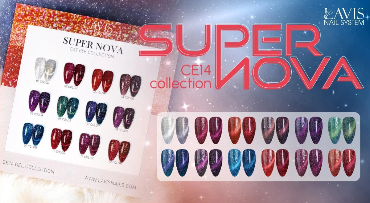 LAVIS CE14 (Ver1) - Super Nova Collection - DTK Nail Supply