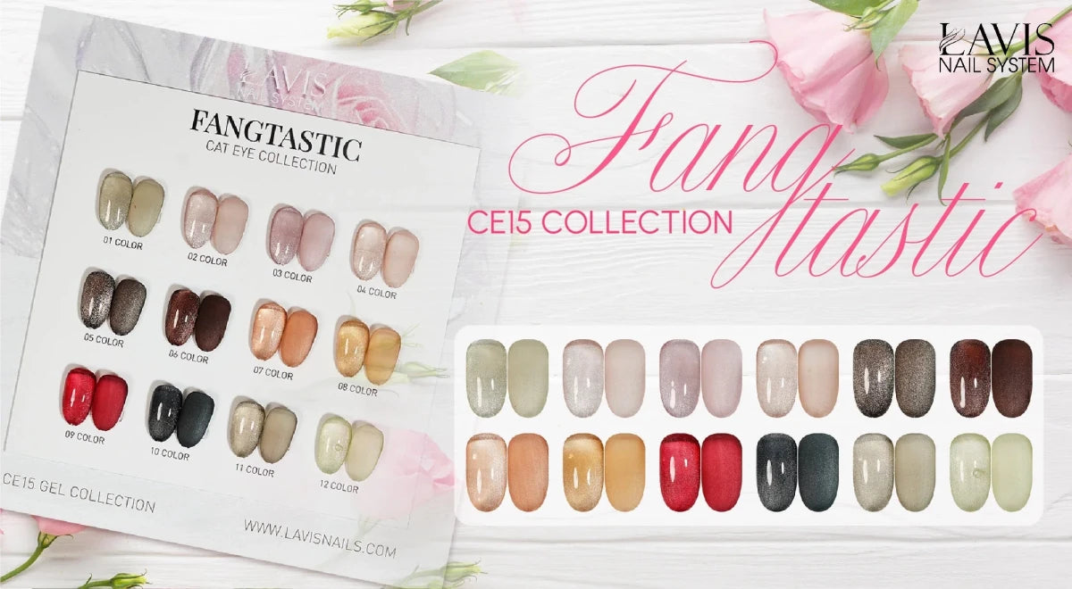 LAVIS CE15 Fangtastic Collection - DTK Nail Supply