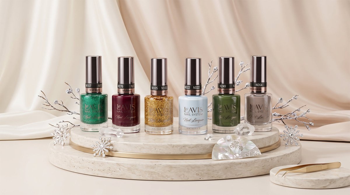 LAVIS NAIL LACQUER WINTER COLORS - DTK Nail Supply
