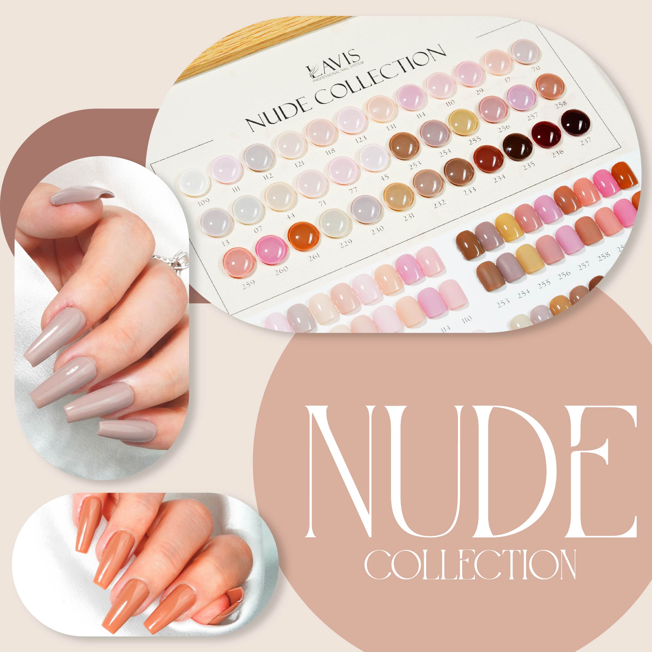 Lavis Nude Collection 2023 - DTK Nail Supply