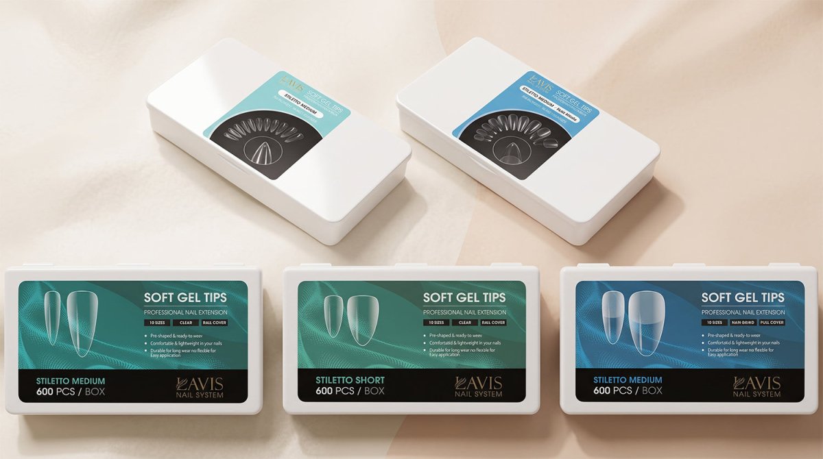 Lavis Stiletto Nail Tips | DTK Nail Supply - DTK Nail Supply