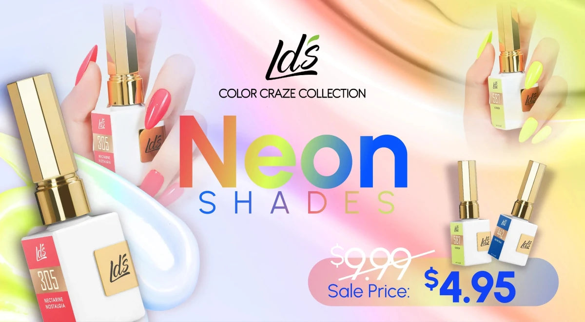 LDS Color Craze Collection - NEON - DTK Nail Supply