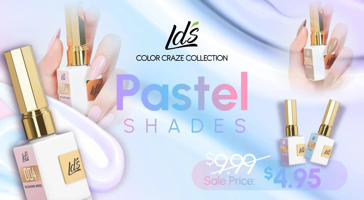 LDS Color Craze Collection - PASTEL - DTK Nail Supply
