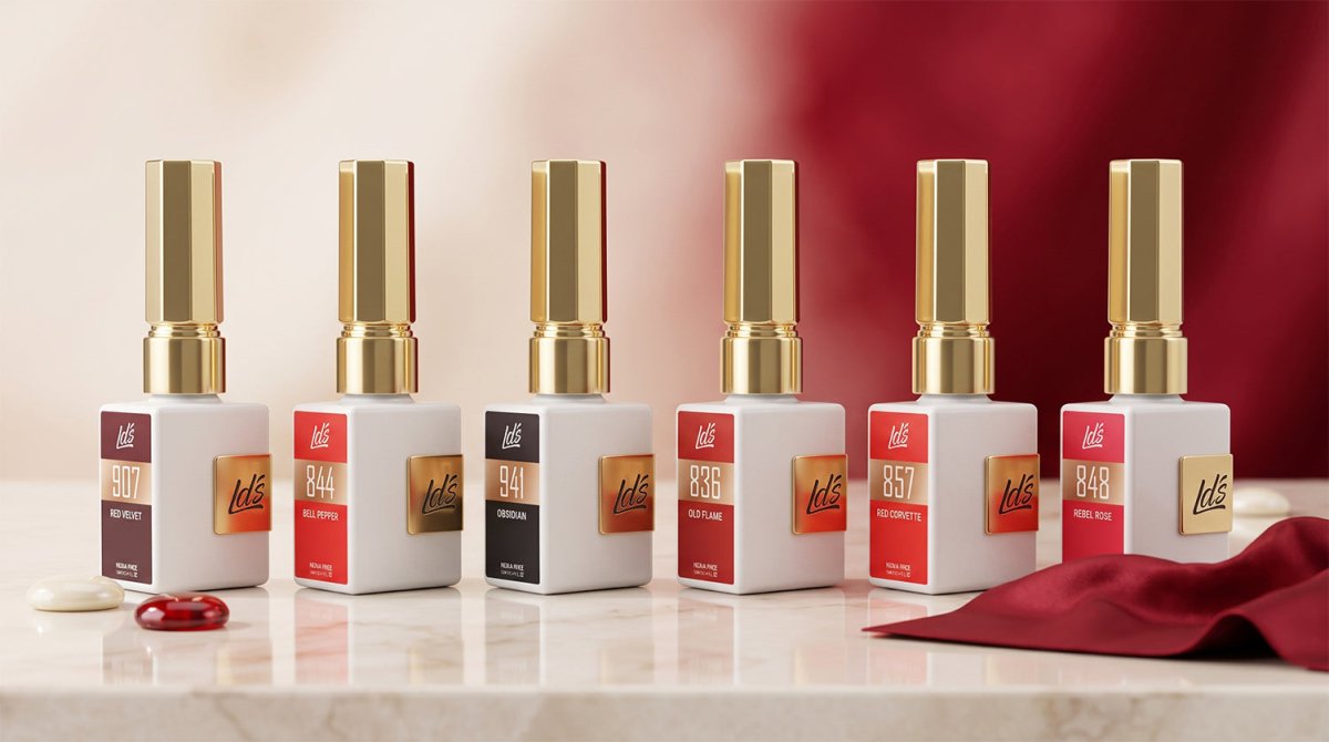 LDS Color Craze Collection - RED - DTK Nail Supply