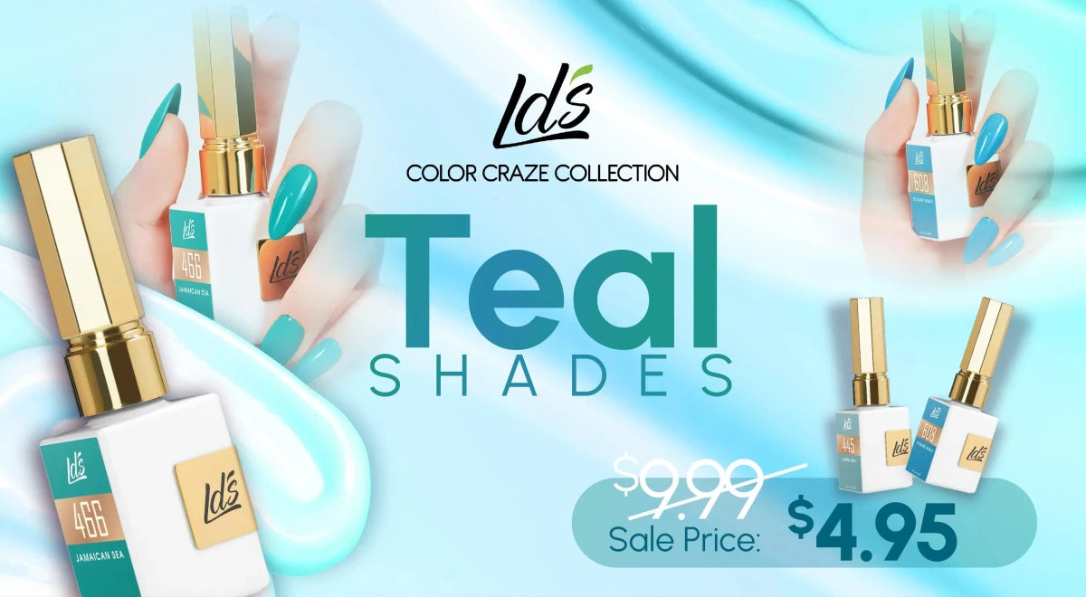 LDS Color Craze Collection - TEAL - DTK Nail Supply
