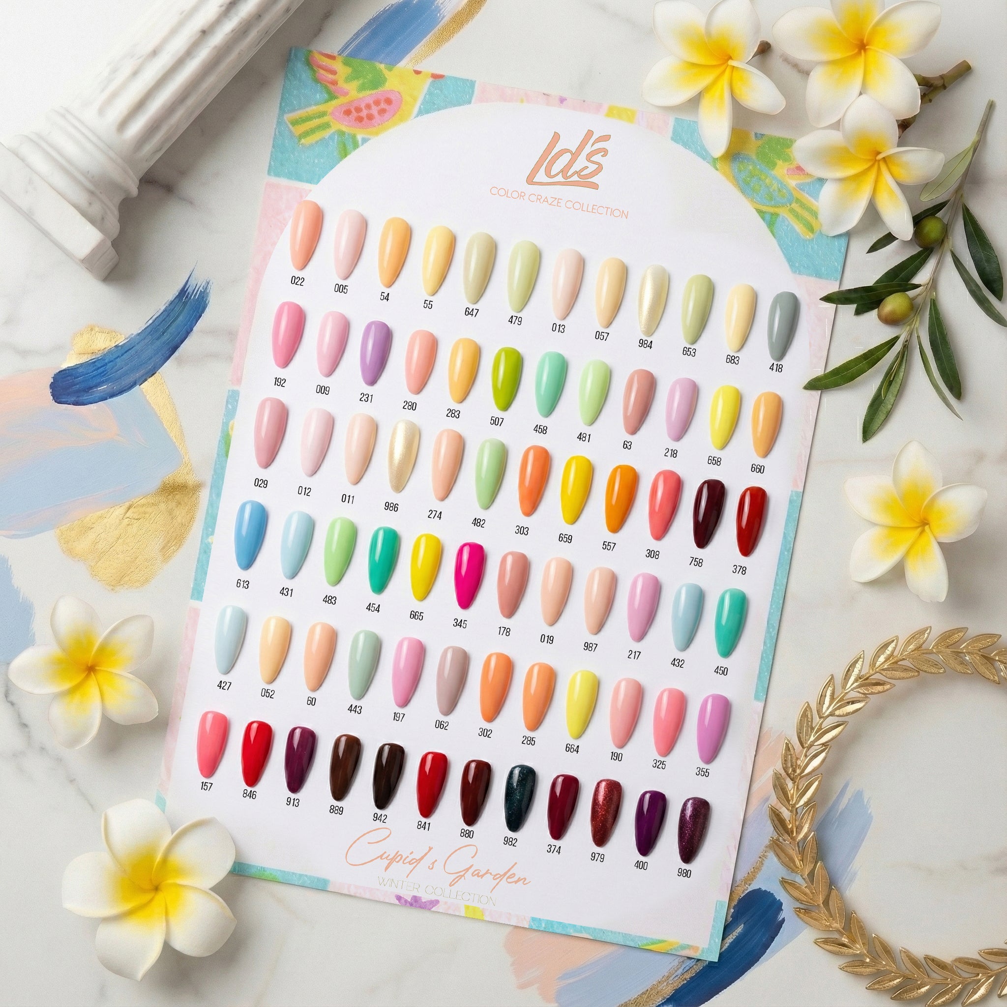 LDS Color Craze - Cupid's Garden Winter Collection - DTK Nail Supply
