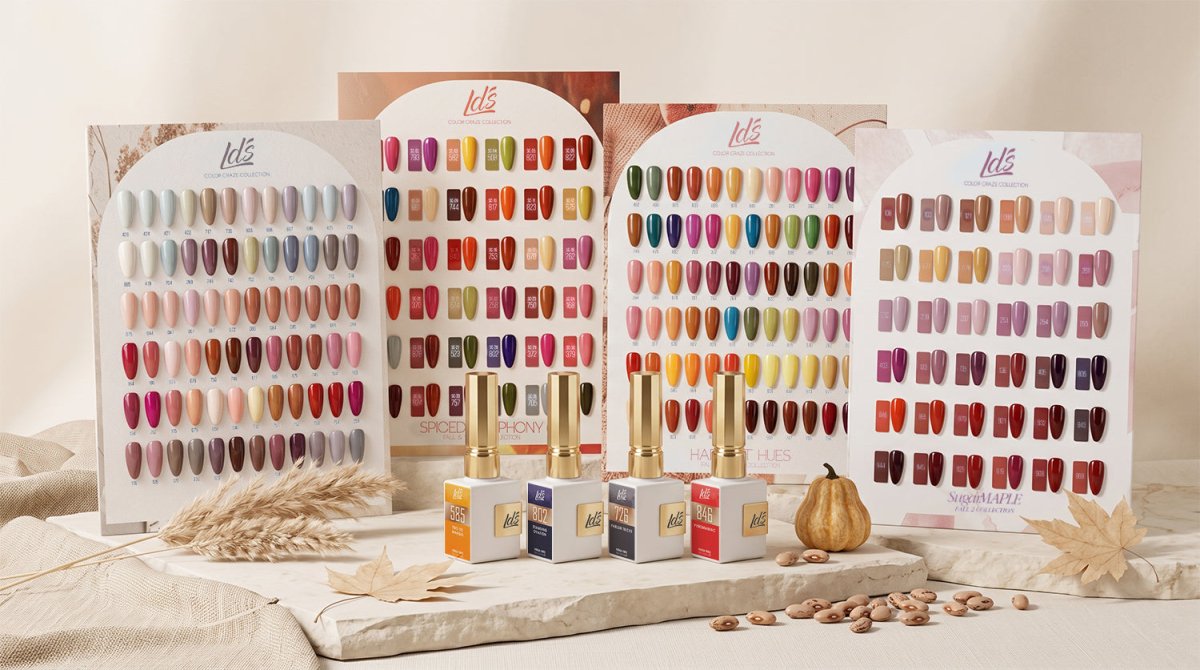 LDS Color Craze Gel Collection - Fall & Winter Colors - DTK Nail Supply