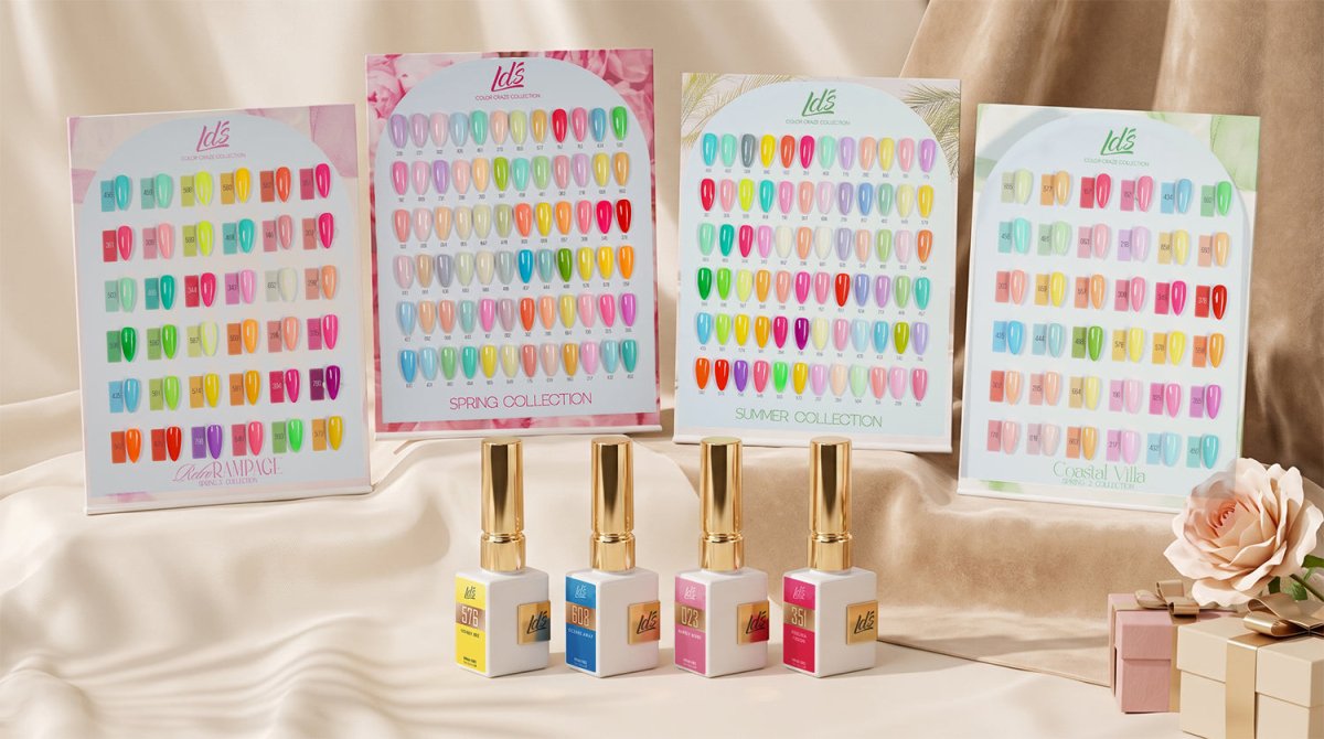 LDS Color Craze Gel Collection - Spring & Summer Colors - DTK Nail Supply