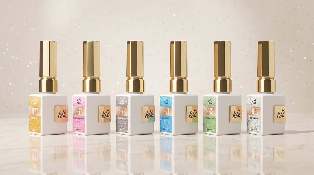 LDS COLOR CRAZE - POPULAR GLITTER COLLECTION - DTK Nail Supply