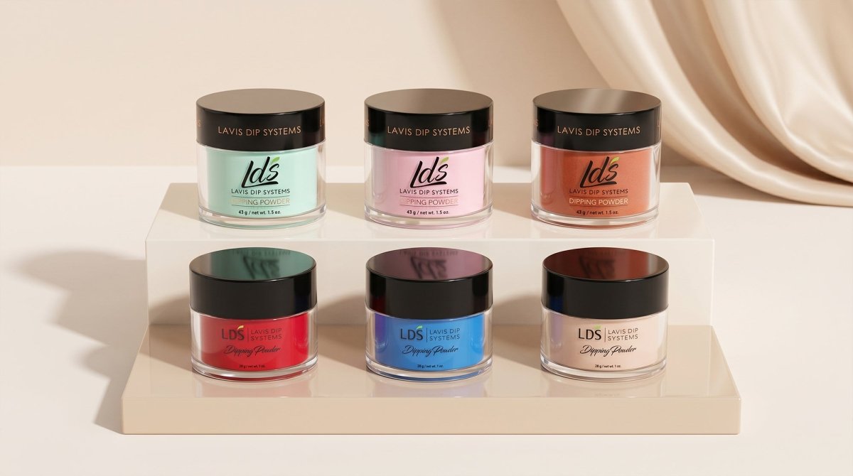LDS DIPPING POWDER COLORS - DTK Nail Supply