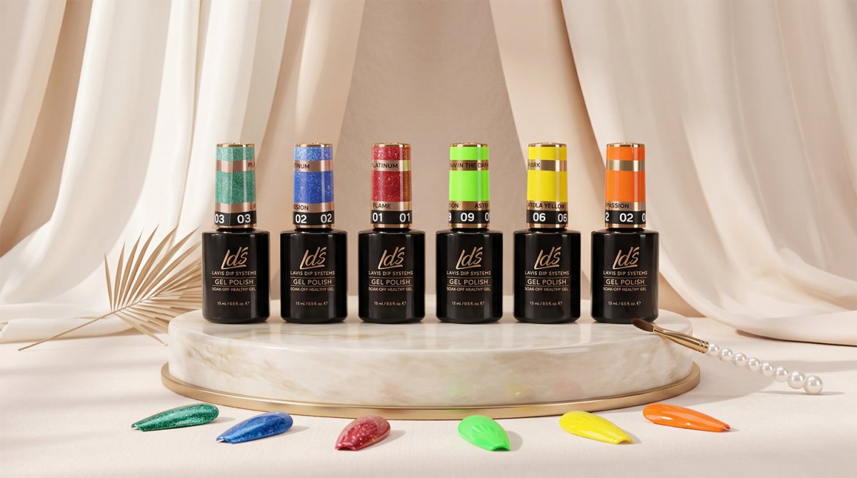 LDS GEL GLITTER - DTK Nail Supply