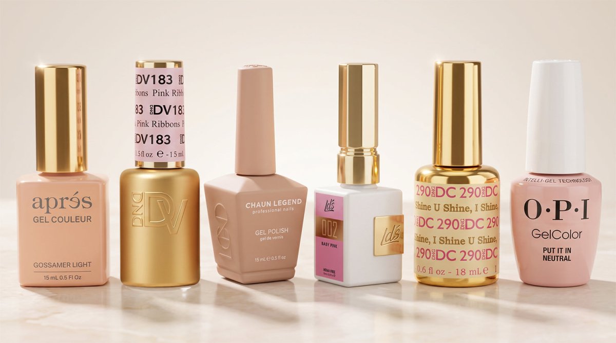 NUDE GEL COLORS - DTK Nail Supply
