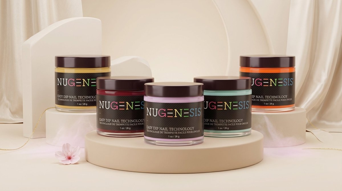 NUGENESIS DIPPING POWDER COLORS - DTK Nail Supply