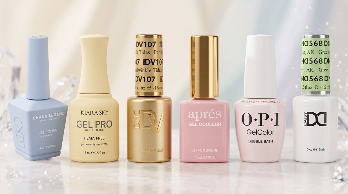 PASTEL GEL COLORS - DTK Nail Supply