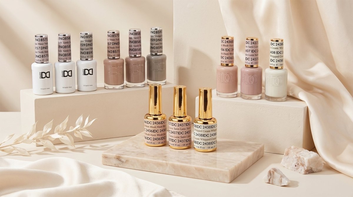 Perfect Sheer Pink Gel Polish | Nude & Milky Pink Collection - DTK Nail Supply
