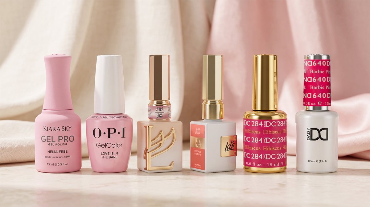 PINK GEL COLORS - DTK Nail Supply