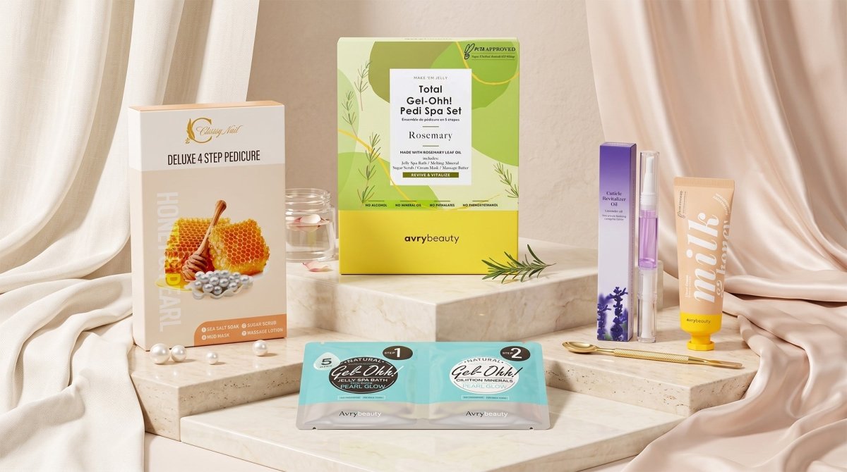 Professional Pedicure & Manicure Supplies | Voesh & Avry Spa Kits - DTK Nail Supply