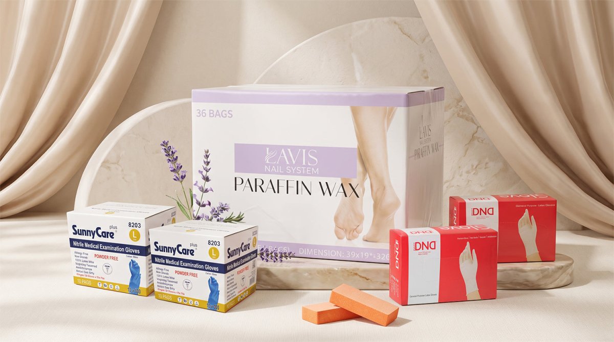 SALON ESSENTIALS - Gloves, Paraffin Pedicure - DTK Nail Supply