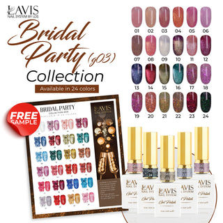 Lavis G03 (ver2) Bridal Party Glitter Collection