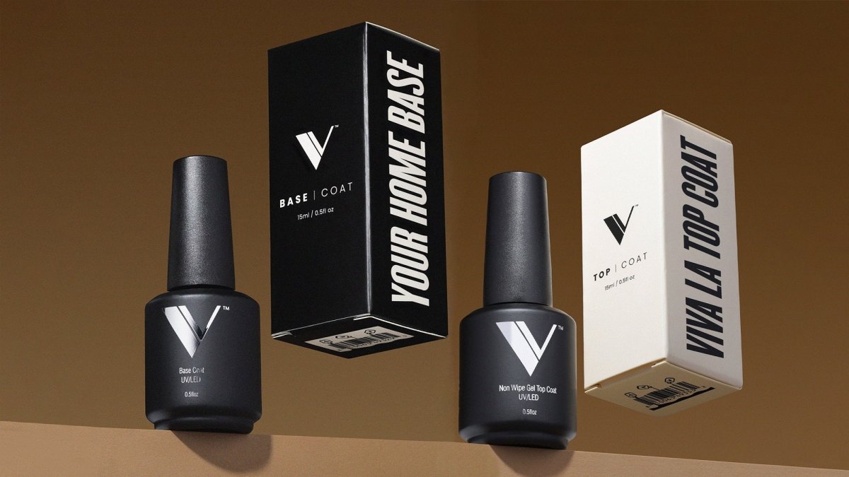 V BEAUTY PURE GEL BASE & TOP - DTK Nail Supply