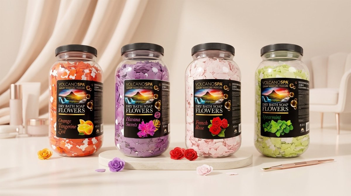 Volcano Spa Soap Flowers - DTK Nail Supply