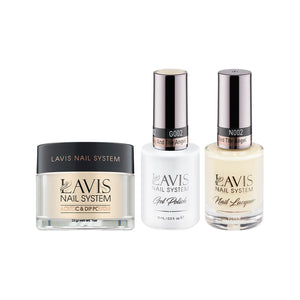  LAVIS 3 in 1 - 002 Charley And The Angel - Acrylic & Dip Powder, Gel & Lacquer by LAVIS NAILS sold by DTK Nail Supply