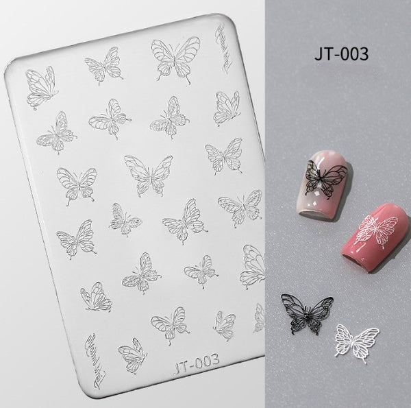 BUNDLE & SAVE: 7 Silicone Nail Mold JT + 2 Plaster Gel + FREE 1 Tweezer