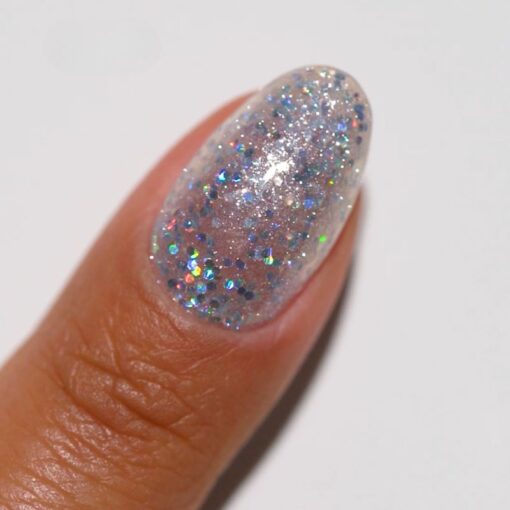  DND DIVA Gel Polish - 004 Holo, Hi by DND Diva sold by DTK Nail Supply